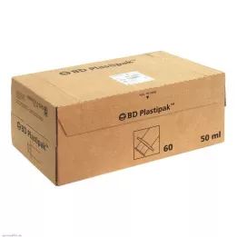 BD PLASTIPAK Suihke 50 ml Luer Lok Central, 60X50 ml