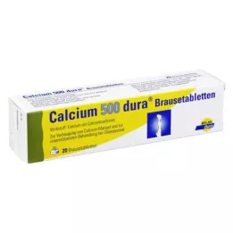 CALCIUM 500 dura-poretablettia, 20 kpl