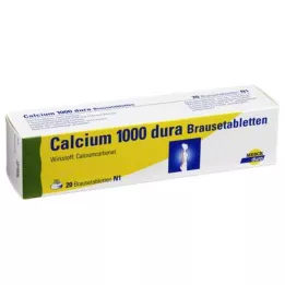 CALCIUM 1000 dura-poretablettia, 20 kpl