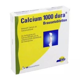 CALCIUM 1000 dura-poretablettia, 100 kpl