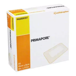 PRIMAPORE 8x10 cm haavasidos steriili, 20 kpl