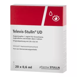 TELEVIS Stulln UD Silmätipat, 20X0,6 ml