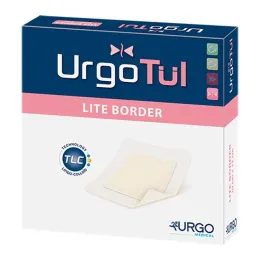 Urgotül Lite Border 8x8 cm side, 10 kpl