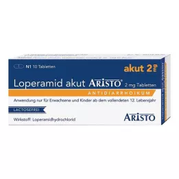 LOPERAMID akut Aristo 2 mg tabletit, 10 kpl