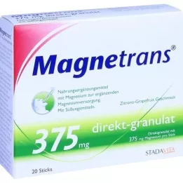 MAGNETRANS Suora 375 mg Granules, 20 kpl