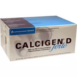 CALCIGEN D forte 1000 mg/880 I.E. poretabletit, 120 kpl