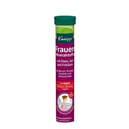 KNEIPP Naisten Minerals -poretabletit, 15 kpl