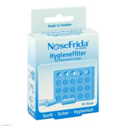 Nenäeritteen aspiraattorin hygieniasuodatin Nosefrida, 20 kpl