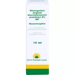 RHINOGUTTAE Argent.Diacet.prot.3% MP Nenätipat, 10 ml