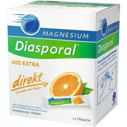 MAGNESIUM DIASPORAL 400 Extra Granulate, 50 kpl