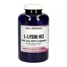 L-LYSIN 500 mg GPH kapselit, 360 kpl