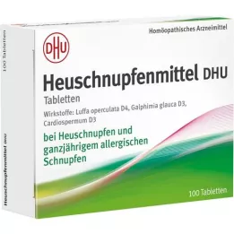 HEUSCHNUPFENMITTEL DHU -tabletit, 100 kpl
