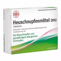 HEUSCHNUPFENMITTEL DHU Tabletit, 100 kpl