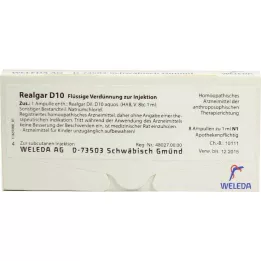 REALGAR D 10 ampulli, 8X1 ml