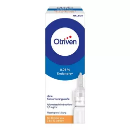 OTRIVEN 0,05 % annossumute ilman säilöntäaineita, 10 ml