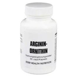 ARGININ/ORNITHIN Kapselit, 60 kpl