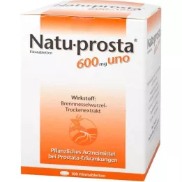 NATUPROSTA 600 mg uno kalvopäällysteiset tabletit, 100 kpl