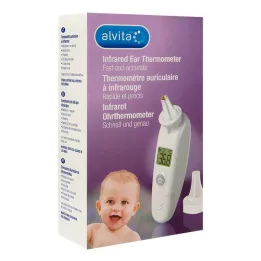 Alvita infrapunakorvalämpömittari, 1 kpl
