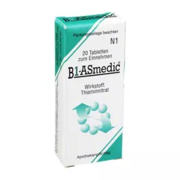 B1 ASMEDIC tablettia, 20 kpl