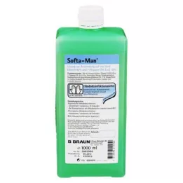 SOFTA MAN Käsien desinfiointipullo, 1000 ml
