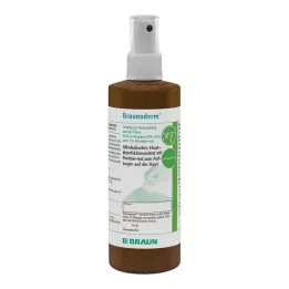 BRAUNODERM Suihkepulloliuos, 250 ml