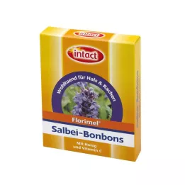 FLORIMEL Sage Bonbons C-vitamiinilla, 50 g