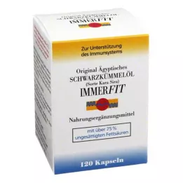 Musta kuinoöljy Everfit, 120 kpl
