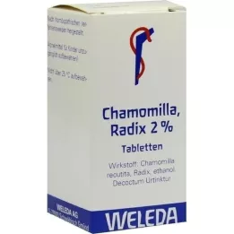 CHAMOMILLA RADIX 2% tabletteja, 100 kpl