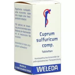 CUPRUM SULFURICUM tabletti, 100 kpl