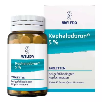 KEPHALODORON 5 % tabletteja, 100 kpl