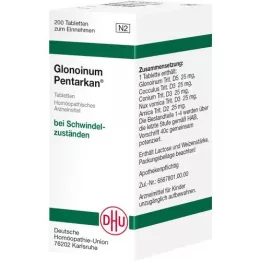 GLONOINUM PENTARKAN tabletit, 200 kpl