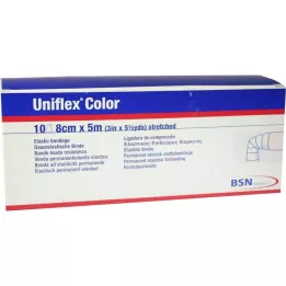 UNIFLEX Yleissidokset 8 cmx5 m sininen, 10 kpl