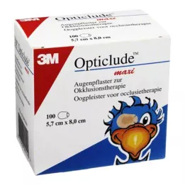 OPTICLUDE 3M maxi 5,7x8 cm 1539/100, 100 kpl