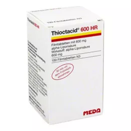 THIOCTACID 600 HR kalvopäällysteistä tablettia, 100 kpl
