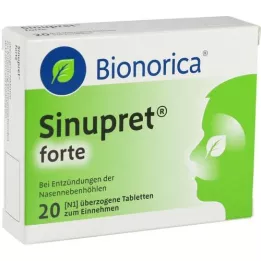 SINUPRET Forte -päällystetyt tabletit, 20 kpl