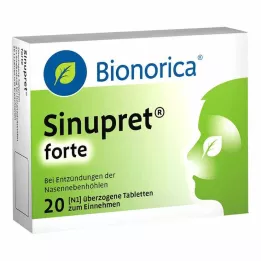 SINUPRET forte päällystetyt tabletit, 20 kpl