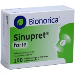 SINUPRET Forte -päällystetyt tabletit, 100 kpl