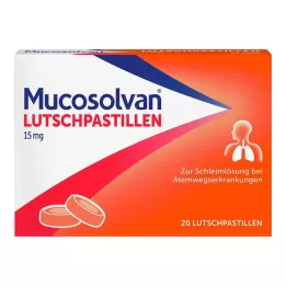 MUCOSOLVAN imeskelytabletit 15 mg, 20 kpl