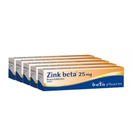 ZINK BETA 25 poretablettia, 100 kpl