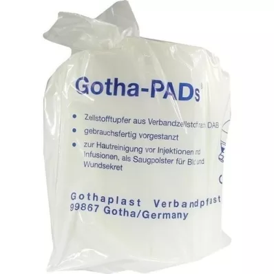 GOTHA PADS Collabolist 4x5 cm, 1000 kpl