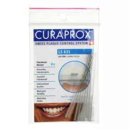 CURAPROX LS 631 Hampaidenväliharja ex./erittäin hieno, 8 kpl