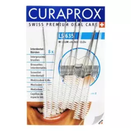 CURAPROX LS 635 Hampaidenväliharja medium, 8 kpl