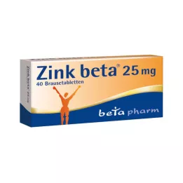 ZINK BETA 25 poretablettia, 40 kpl