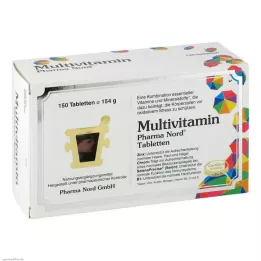 MULTIVITAMIN PHARMA Nord-tabletit, 150 kpl