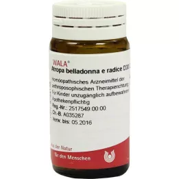 ATROPA belladonna ja Radix D 30 Globuli, 20 g