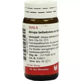 ATROPA belladonna ex Herba D 15 Globuli, 20 g
