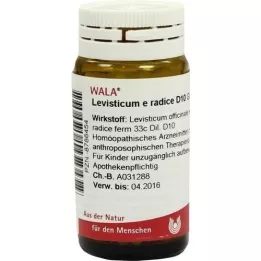 LEVISTICUM e radice d 10 globulia, 20 g