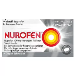 NUROFEN Ibuprofeeni 400 mg päällystetyt tabletit, 24 kpl
