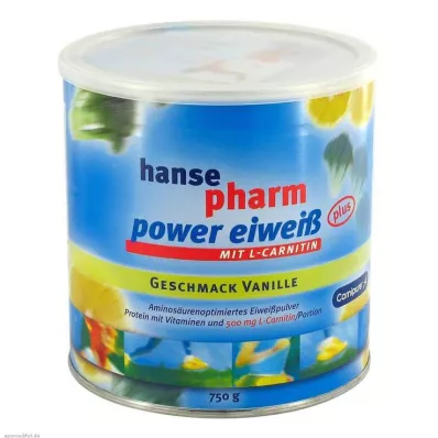 HANSEPHARM Power Protein plus vaniljajauhe, 750 g