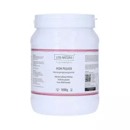 MSM PULVER Metyylisulfonyylimetaanijauhe, 1000 g